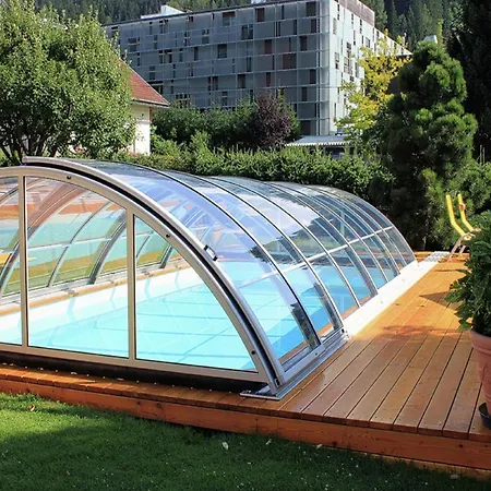 In Tr Polach Near Nassfeld Lift With Pool Apartment